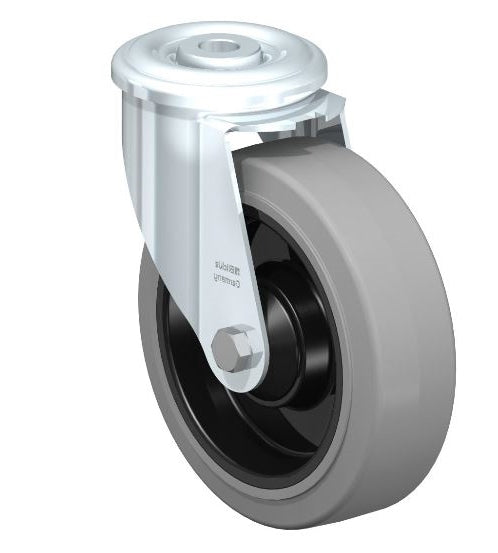 LER-POEV 125K-SG Blickle 5" Swivel Caster - 660 lbs Load Capacity with Ball Bearing | German Engineered for Smooth, Durable Mobility Blickle