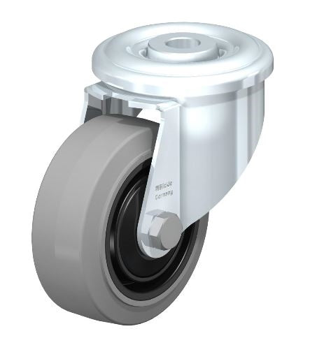 LER-POEV 80K-SG 3-1/8 x 1-1/4 Swivel Caster with 310 lbs Load Capacity and Precision Ball Bearing - Durable & Smooth Mobility Solution for Industrial Use Blickle