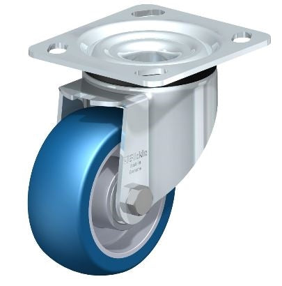 High-Durability 4-inch Swivel Caster LK-ALBS 100K-14 | 660 lbs Load Capacity with Precision Ball Bearing - Industrial & Heavy-Duty Use Blickle