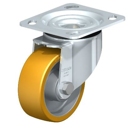 High-Performance LK-ALTH 100K-14 4″ x 1-9/16” Swivel Caster - 550 lbs Load Capacity - Ball Bearing - Ideal for Industrial Applications Blickle