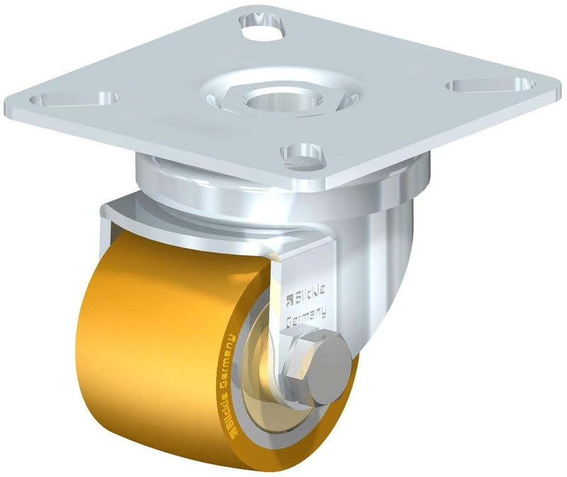 35MM x 27MM Blickle Polyurethane Elastomer Swivel Caster - Premium German Engineering Blickle