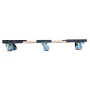 Heavy-Duty Extended Range & Appliance Dolly for 60"-72" Ranges -  6-Wheel, 1,400 lb Capacity, USA Made CasterHQ