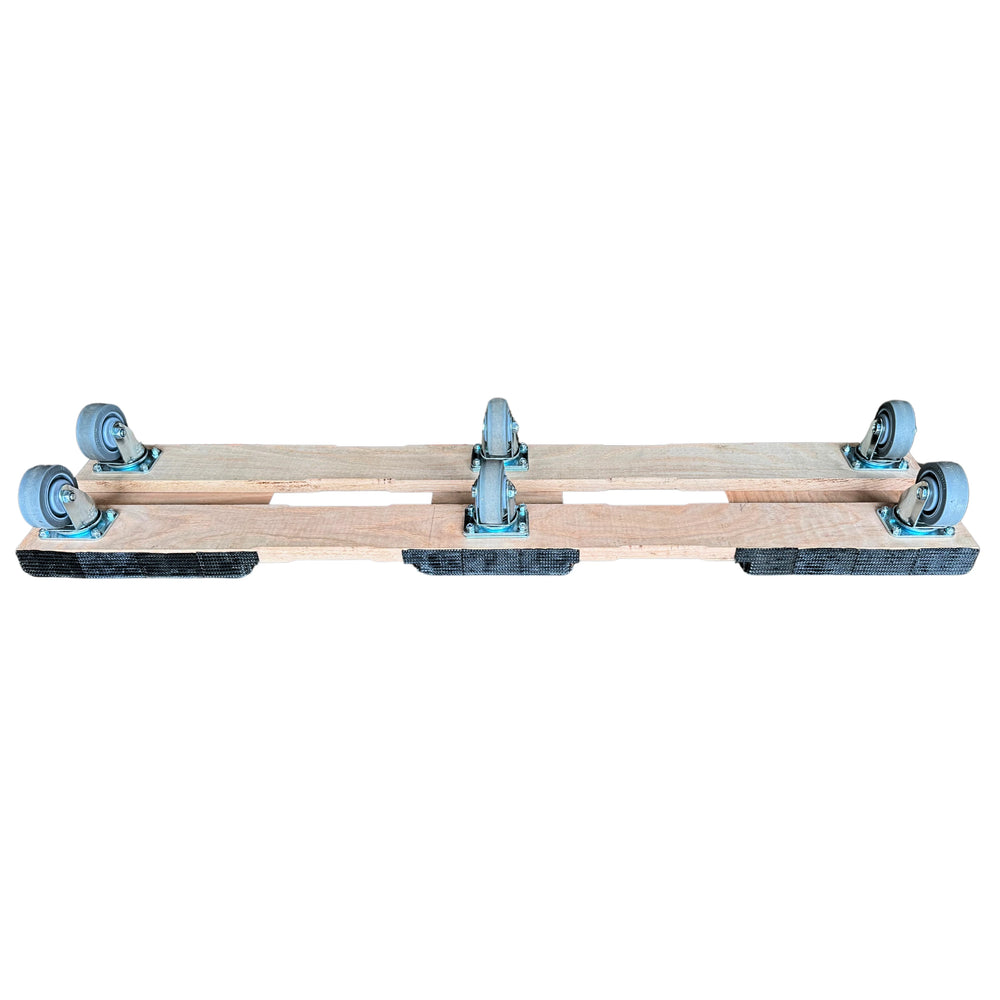 Heavy-Duty Range & Appliance Dolly for 30"-48" Ranges -  6-Wheel, 1,400 lb Capacity, USA Made CasterHQ