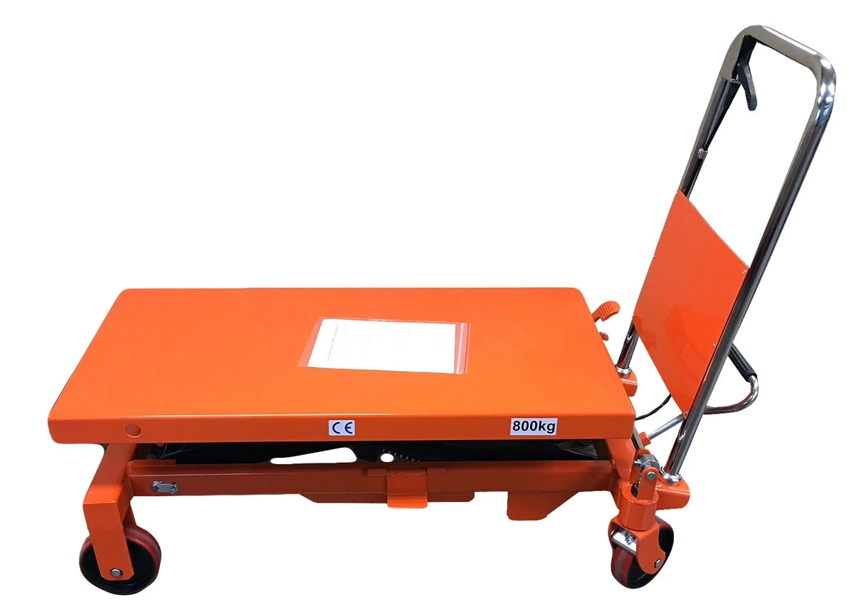 Mighty Lift LT1750 Hydraulic Scissor Lift Table - Heavy Duty Folding - 1,750 lb Lift Table Mighty Lift