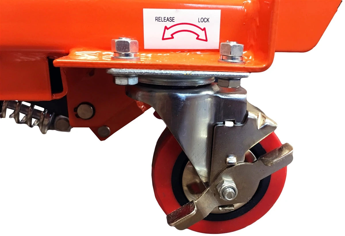 Mighty Lift LT330 Hydraulic Scissor Lift Table - Light Duty Foldable - 330 lb Lift Table Mighty Lift