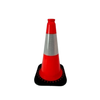 M-CN18IN-M6 18" Traffic Cone - High Visibility, Durable PVC, Reflective Collar for Road Safety & Construction CasterHQ