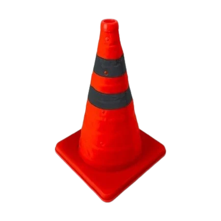Buy M-CNC16 16-Inch Reflective Collapsible Traffic Cone - High Visibility, Lightweight & Portable Safety Cone CasterHQ
