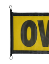 M-OL7M: Durable Mesh Oversize Load Sign with Bungees, 18x84inch - Lightweight and Highly Visible for Enhanced Safety CasterHQ