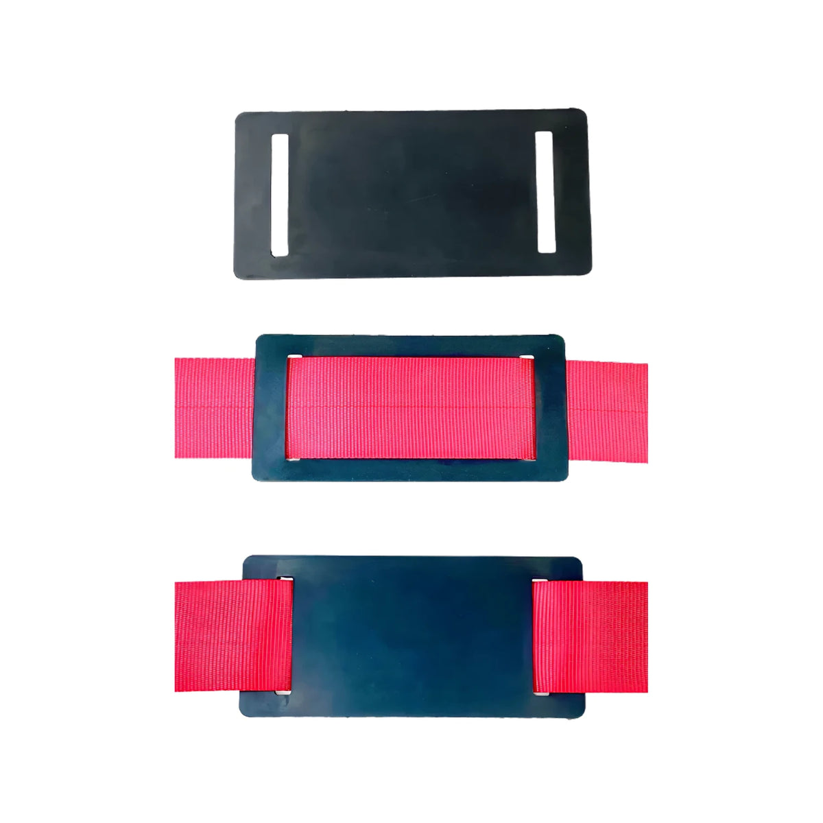 4" x 12" Rubber Corner Protector for 2", 3" and 4" Webbing CasterHQ