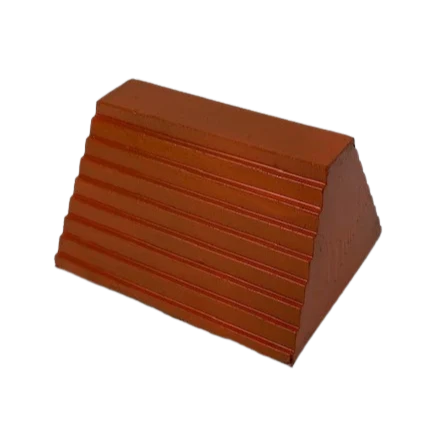 Buy M-WC6X8X9-OR Orange Wheel Chock | 6x8x9 Inch Safety Compliance Rubber Chock for Trucks & Trailers CasterHQ