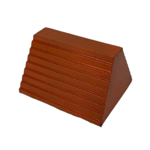 Buy M-WC6X8X9-OR Orange Wheel Chock | 6x8x9 Inch Safety Compliance Rubber Chock for Trucks & Trailers CasterHQ