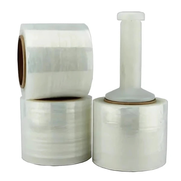 4" x 700' x 120 Ga Stretch Film Banding (QTY: 12) - High-Quality Load Protection for Packaging and Shipping - MA0103 American-Moving-Supplies