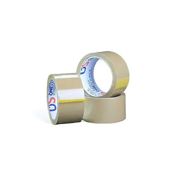 2" X 55 Yd X 1.6 Mil Hot Melt Tan Tape - Durable, Moisture-Resistant Packaging Solution (QTY: 36) | Ideal for Shipping and Sealing - MA0225 -  | CasterHQ