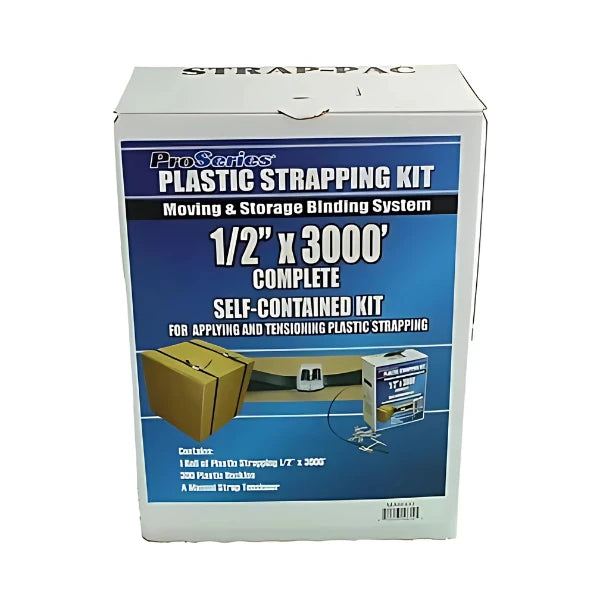 High-Quality Strapping Kit with Plastic Buckles - MA9000 for Secure Packaging and Bundling Solutions American-Moving-Supplies