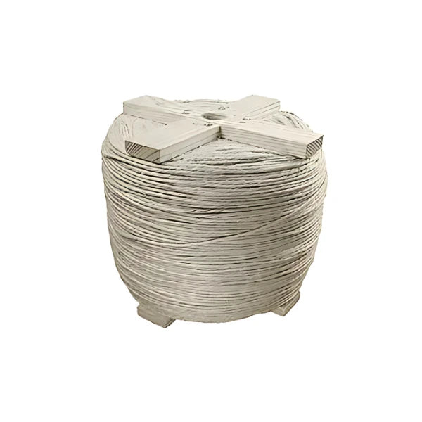 Twine Sisal 2 Ply 50 lb Wood Reel - Durable Natural Fiber for Gardening, Crafting, and Packaging Solutions - MA9208 American-Moving-Supplies