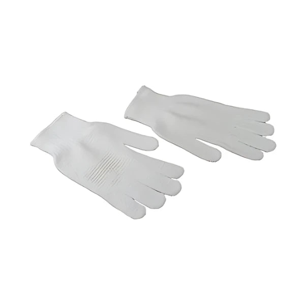 Gloves with Gripper PVC Dots - White, Durable Cotton Blend, Enhanced Grip for Warehouse & Assembly Work (12 Pairs) - MA9401 American-Moving-Supplies