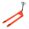 ML2772 Long Pallet Jack | Wheels Polyurethane on Steel | 27" Width 72" Length | 3,300 lb. Load Capacity | Orange Color CasterHQ