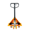 ML2796 Long Pallet Jack | Wheels Polyurethane on Steel | 27" Width 96" Length | 4,400 lb. Load Capacity | Orange Color CasterHQ