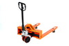 ML3348LP 4-Way Pallet Jack Truck | Wheels Polyurethane on Steel | 50" Height | 33" Width | 48" Length | 3300 lb. Load Capacity | Orange Color CasterHQ