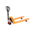 ML55-3 HEAVY DUTY PALLET JACK TRUCK | WHEELS POLYURETHANE ON STEEL | 50" HEIGHT | 27" WIDTH | 48" LENGTH | 5500 LB. LOAD CAPACITY | ORANGE COLOR CasterHQ