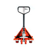 ML55C Heavy Duty Pallet Jack Truck | Wheels Polyurethane on Steel | 50" Height | 27" Width | 48" Length | 5500 lb. Load Capacity | Orange Color CasterHQ