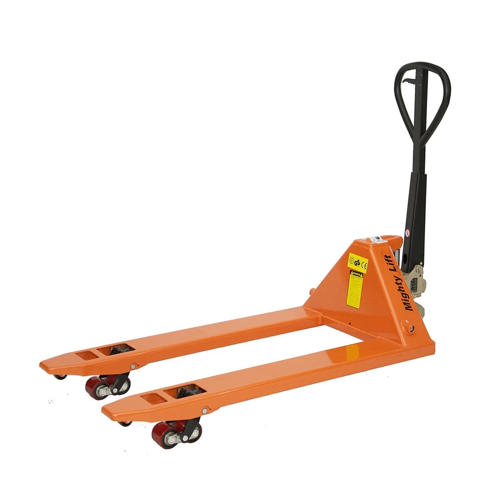 ML77 Heavy Duty High Capacity Pallet Jack/Truck | 7,700 lb Capacity | 27" x 48" CasterHQ