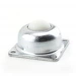 1-1/2" Nylon Ball Flange Mounted Ball Transfer Unit Hudson Bearings