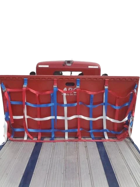 3-Point Adjustable Cargo Net, 43" x 106" 10 Cam Buckles CasterHQ