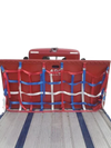 3-Point Adjustable Cargo Net, 43" x 106" 10 Cam Buckles CasterHQ
