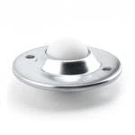 Nylon Ball Transfer Units - NFSBT 1-1/2 CS with Carbon Steel Housing, 200 lbs Load Capacity - FSBT 1-1/2 Series Hudson Bearings