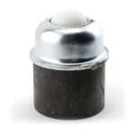 NPBT 1-1/2 CS Nylon Ball Transfer Units - 1.5" Ball with Carbon Steel Housing, 250 lbs Capacity for Industrial Use Hudson Bearings