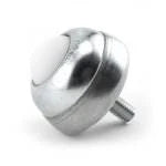 NSBT-1CS 5/16 Nylon Ball Transfers - Durable Carbon Steel Housing, 75 lbs Load Capacity Hudson Bearings