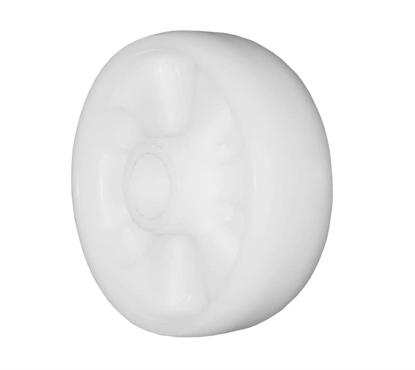 White Nylon Wheel 6" X 2" - 1,000 LBS Capacity CasterHQ