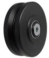 CasterHQ NyloForce Extreme Heavy-Duty Wheels - 5" x 2" - High-Temp Resilience, Rust-Free, 6205 Bearings, 2200lbs Capacity CasterHQ