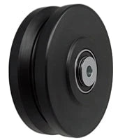 CasterHQ NyloForce Extreme Heavy-Duty Wheels - 8" x 2" - High-Temp Resilience, Rust-Free, 6205 Bearings, 2200lbs Capacity CasterHQ