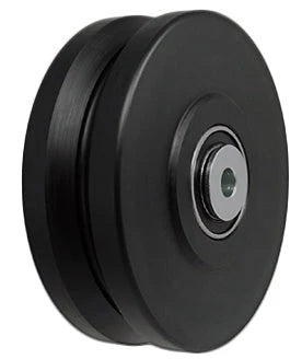 CasterHQ NyloForce Extreme Heavy-Duty Wheels - 5" x 2" - High-Temp Resilience, Rust-Free, 6205 Bearings, 2200lbs Capacity CasterHQ