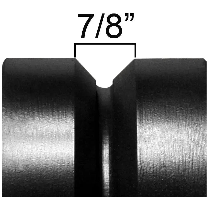 CasterHQ NyloForce Extreme Heavy-Duty Wheels - 8" x 2" - High-Temp Resilience, Rust-Free, 6205 Bearings, 2200lbs Capacity CasterHQ
