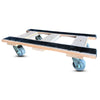 20 Inch x 36 Inch Oak H-Frame Furniture Dolly - 1800 lbs Capacity | 4 Inch Non-Marking Thermo Rubber Wheels | USA-Made CasterHQ