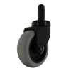 3-inch Swivel Caster with 1-inch Tread, 150 lb Capacity, Synthetic Finish P&H Casters
