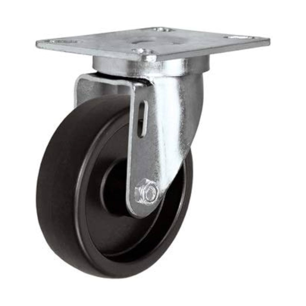 4 Inch Polyolefin Swivel Caster with Delrin Bearing - P12S-PB040D-12 | 275 lbs Load Capacity | Durable & Smooth Mobility Solutions Blickle