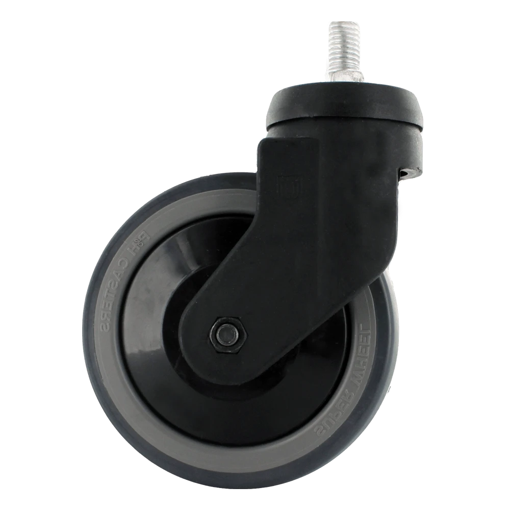 Whole Foods Supermarket Shopping Cart Caster - OEM Replacement | P35C454IGDNSB Precision Swivel CasterHQ