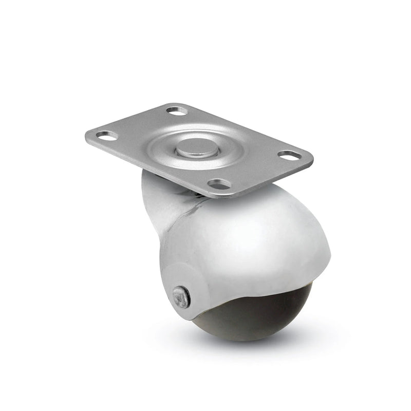 PBH20113BC-3ED - Baron 2" Plate Caster - 2" x 1-3/16" Top Plate - 80 lbs Capacity CasterHQ