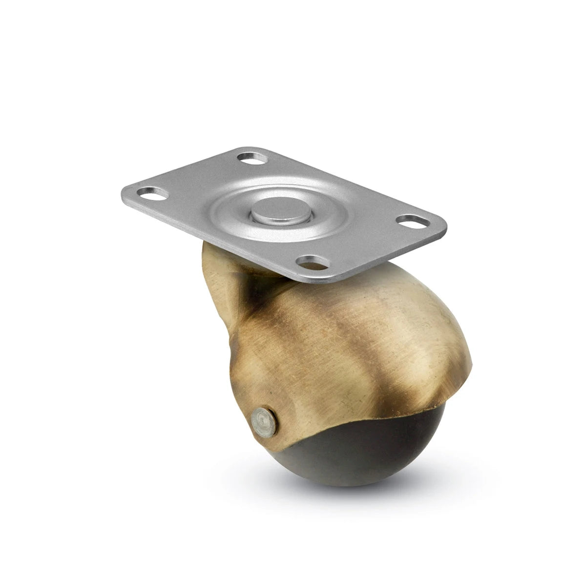 PBH20113WA-3ED - Windsor Antique 2" Plate Caster - 2" x 1-3/16" Top Plate - 80 lbs Capacity CasterHQ