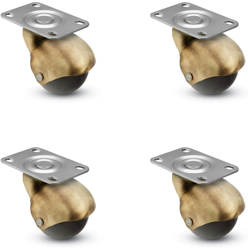 PBH20113WA-3ED-4 | Windsor Antique 2" Plate Caster | 2" x 1-3/16" Top Plate | 320 lbs Capacity per set of 4 CasterHQ