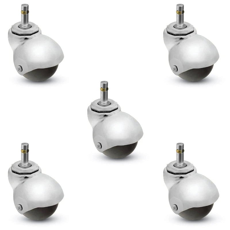 PBH20223BC-3ED-SET - 2" Spherical Ball Caster - Grip Ring Stem Shepherd