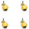 PBH20223MB-3ED-KIT- 2" Spherical Ball Caster Set of 4 - Grip Ring Stem Shepherd