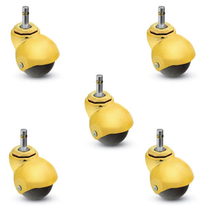 Shepherd PBH20223MB-3ED-SET 2" Polyolefin Caster — 80 lb