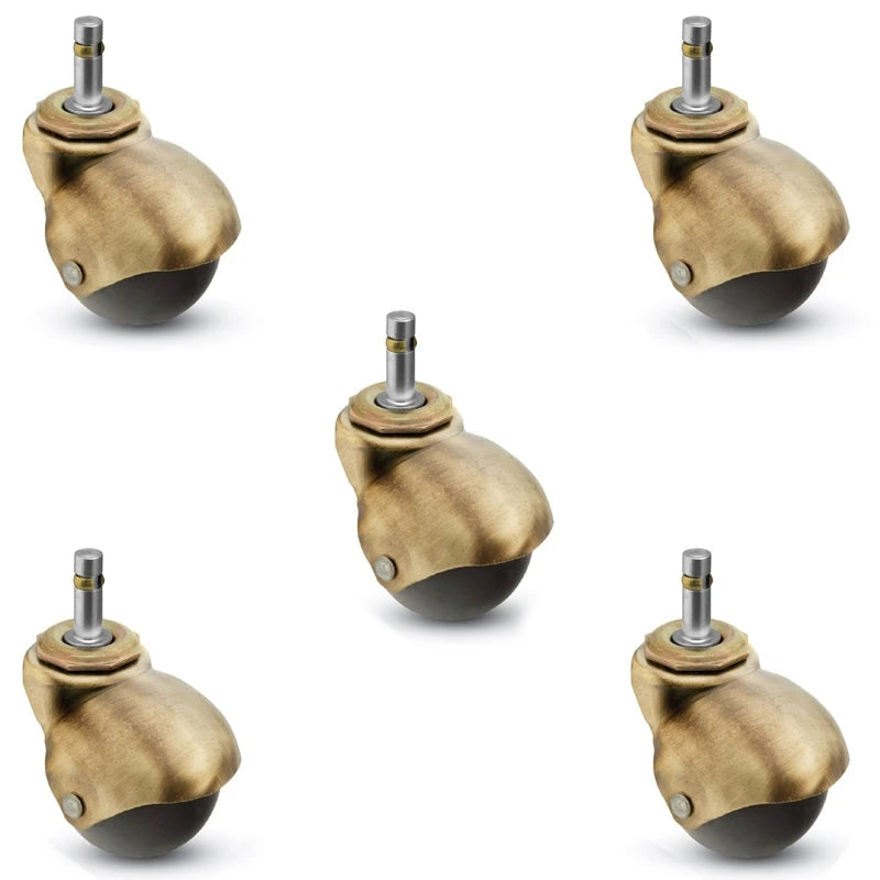 PBH20223WA-3ED-SET - 2" Spherical Ball Caster - Grip Ring Stem Shepherd