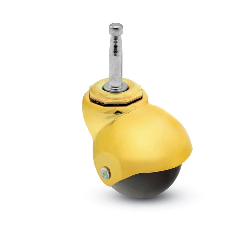 PBH20302MB-3ED - 2" Spherical Ball Caster - Grip Neck Stem - 5/16" x 1-1/2" Shepherd