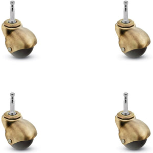 Shepherd PBH20302WA-3ED-4 2" Polyolefin Ball Caster – 80 lb